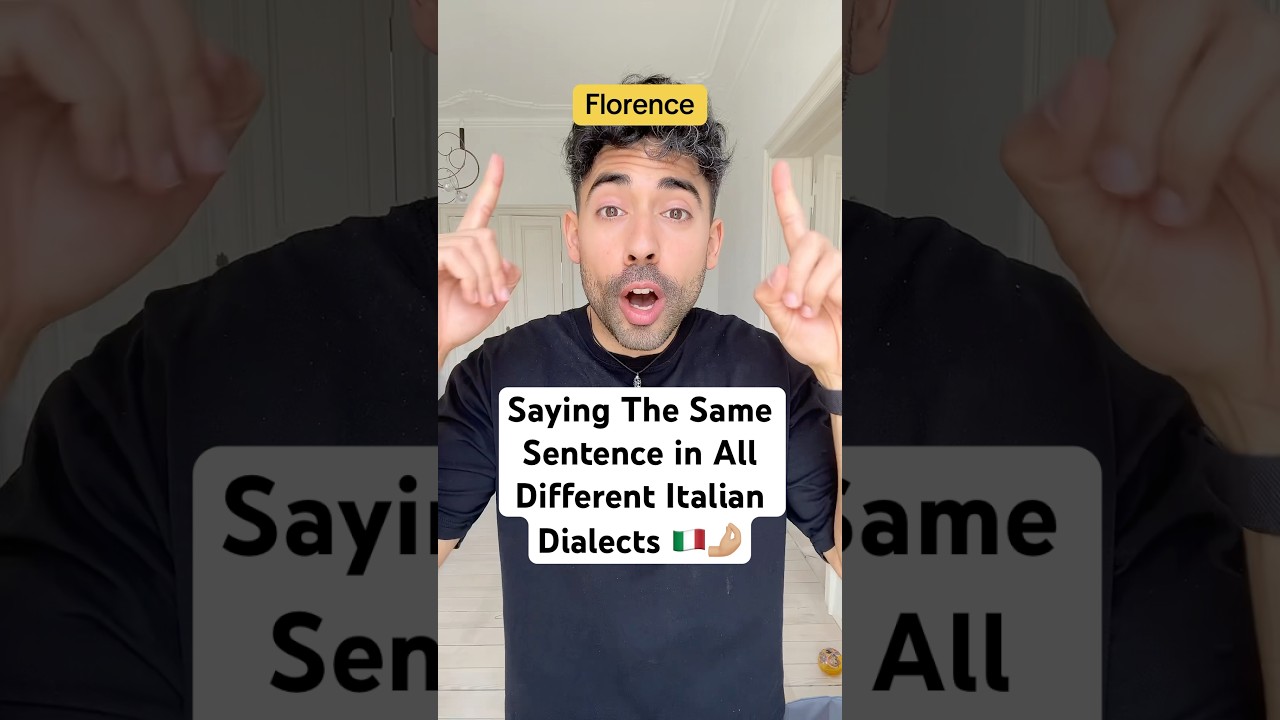 Italian Dialects - Dialetti Italiani 🇮🇹🤌🏼 #italiano #italian