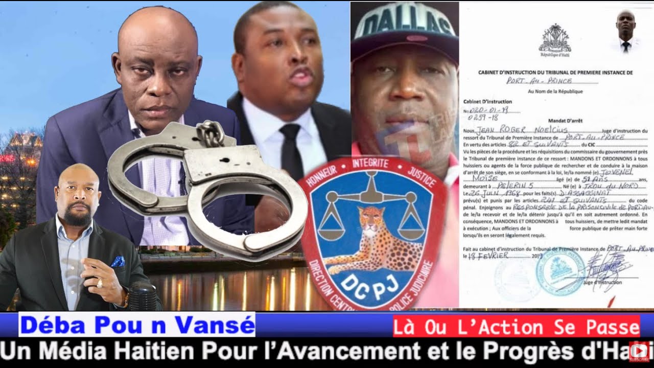 MEN KOMISÈ  KITÉ BAY JIJ JEAN ROGER NOELCIUS LÒD POU MÉTÉ MANDA KI KOZ PREZIDAN JOVENEL ASASINÉ A