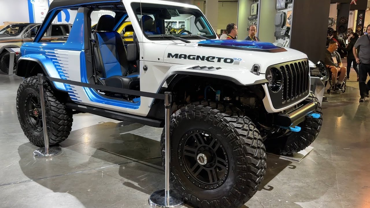 Electric Concept ! 2023 Jeep Wrangler Magneto 2.0
