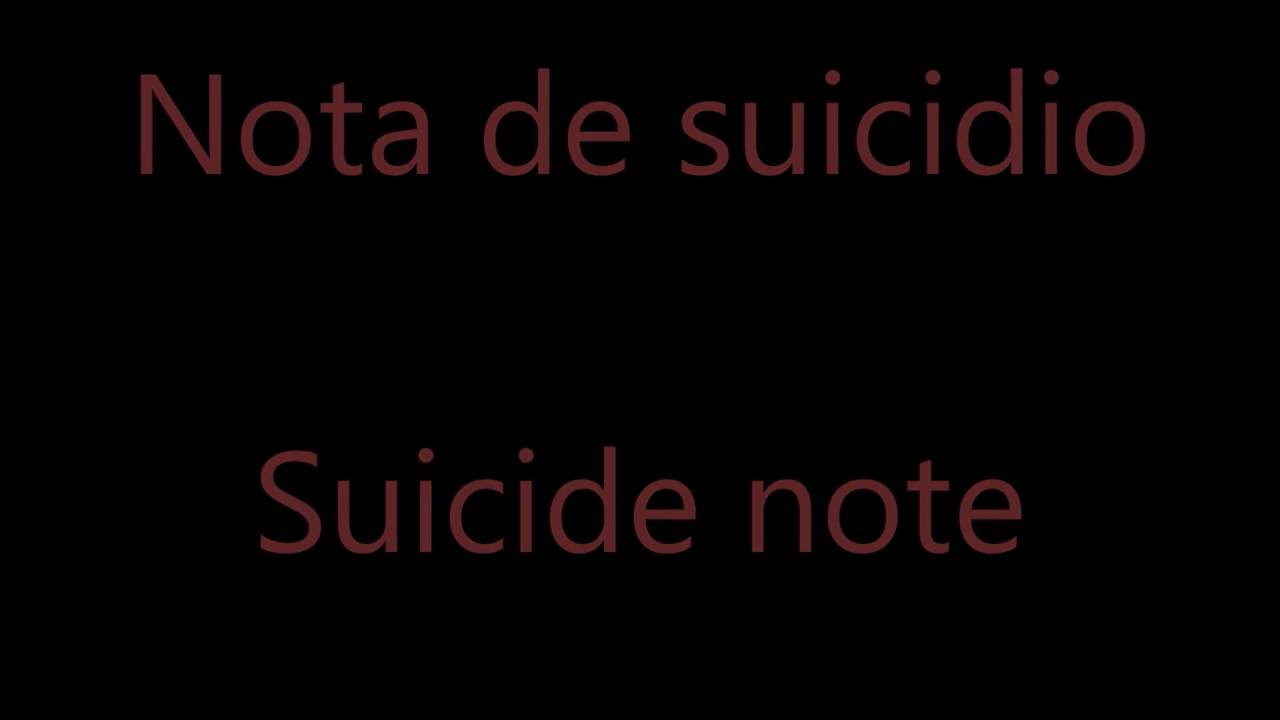 Nota de Suicidio Porta FT Soma (eng sub)
