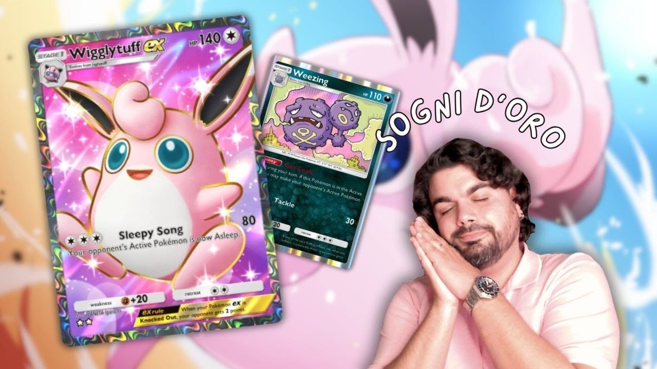WIGGLYTUFF EX: DISPERAZIONE E MISPLAY TINTI DI ROSA - POKEMON POCKET ITA