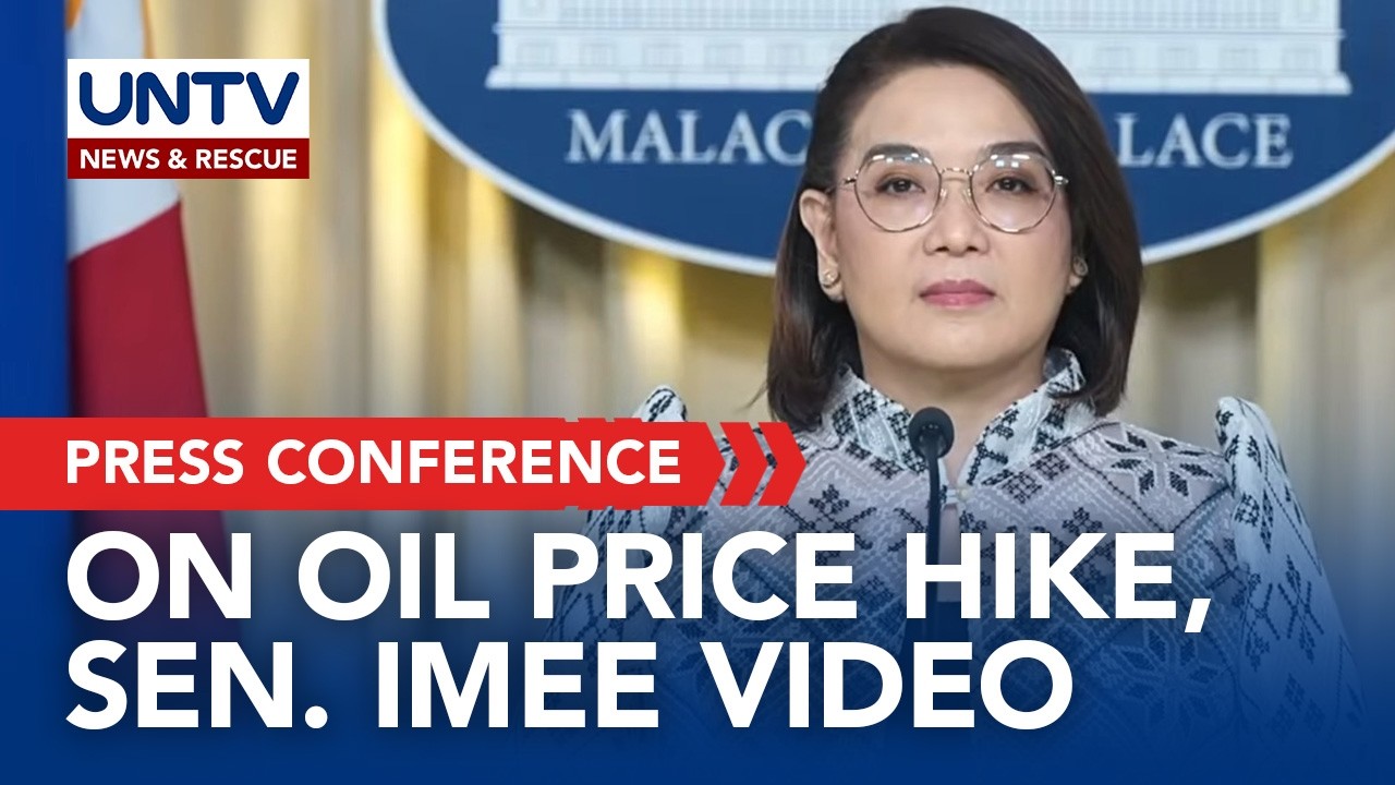 PCO holds press briefing on Sen. Imee's latest video and other key issues | March 31, 2026