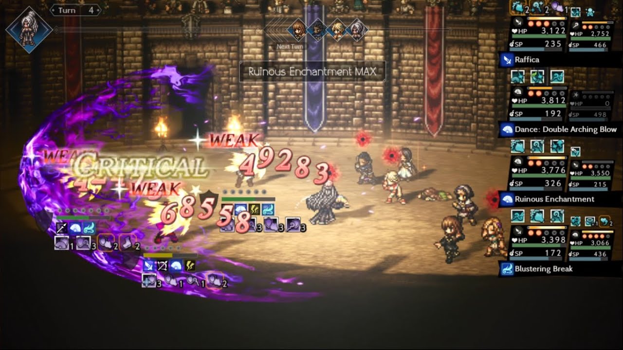 Stable Clear of Hammy in 5 Turns (No Sofia EX or Haanit EX) Octopath COTC