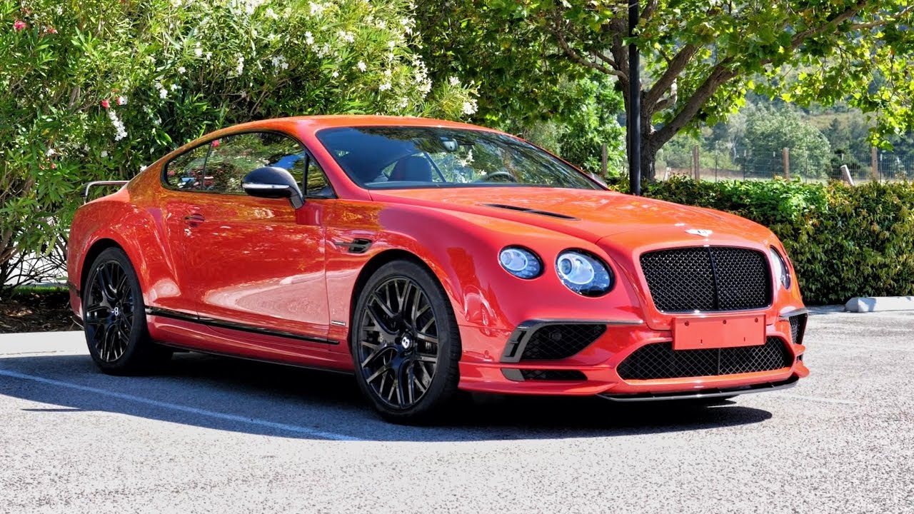 New Bentley Continental Supersports Test Drive