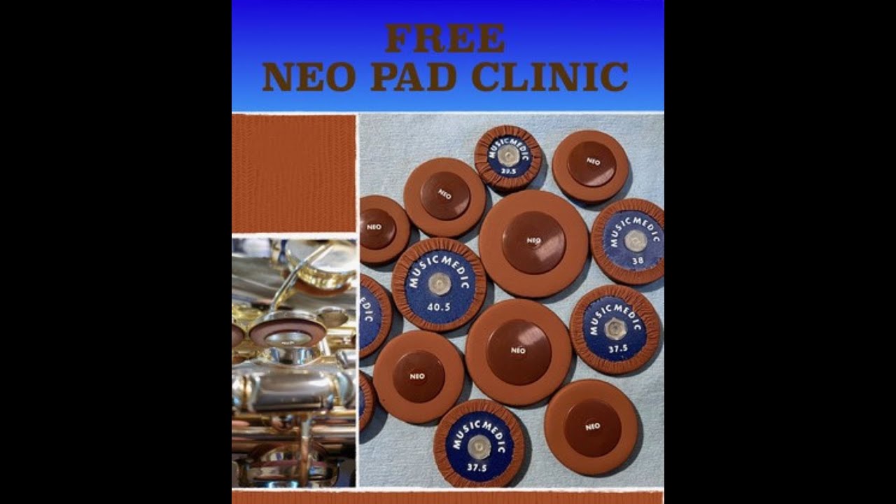 Learn how to Install Neo Pads on any Saxophone. Neo Pad Installation Class replay!