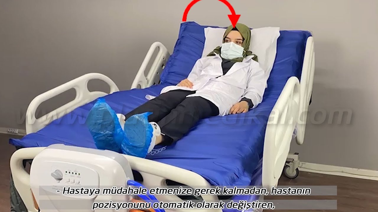 Hastayı Kendi Döndüren Yatak | P40 Platin Pozisyon Veren Havalı Yatak