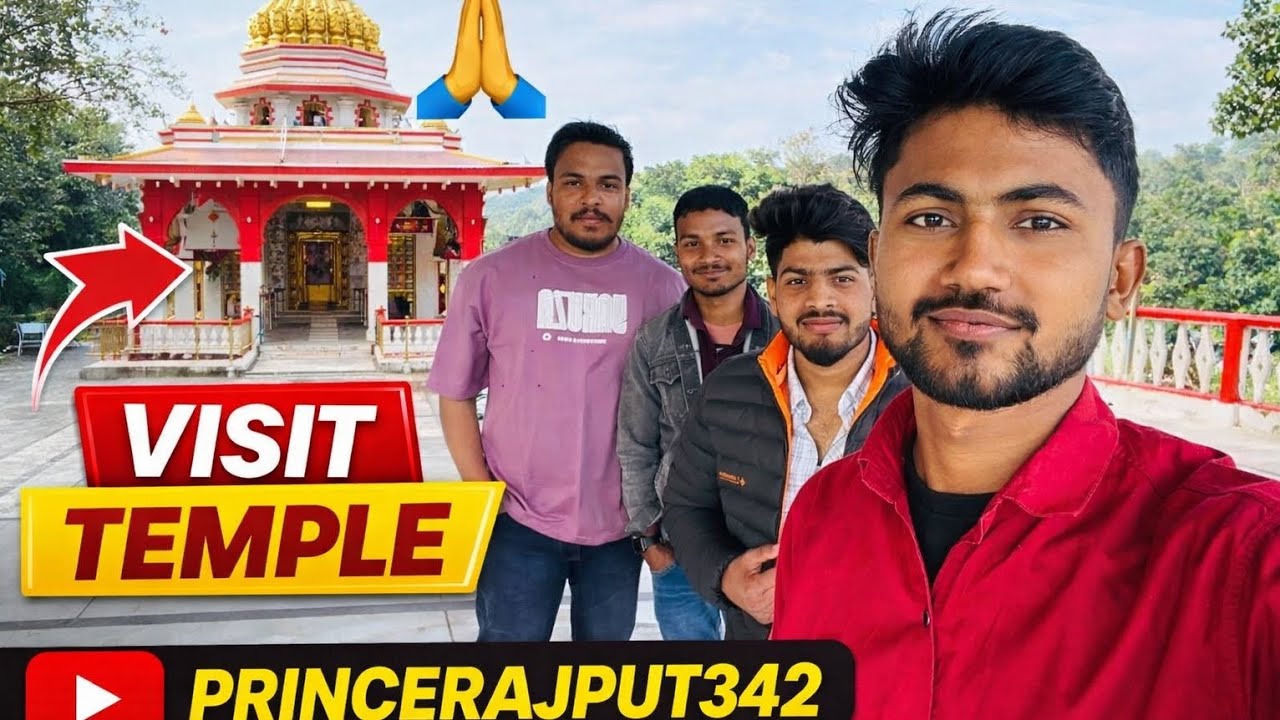 PRINCERAJPUT342 vlog❤️ we are going to visit hanuman mandir🛕🌺#sanatan dharm watch full #trending 😊