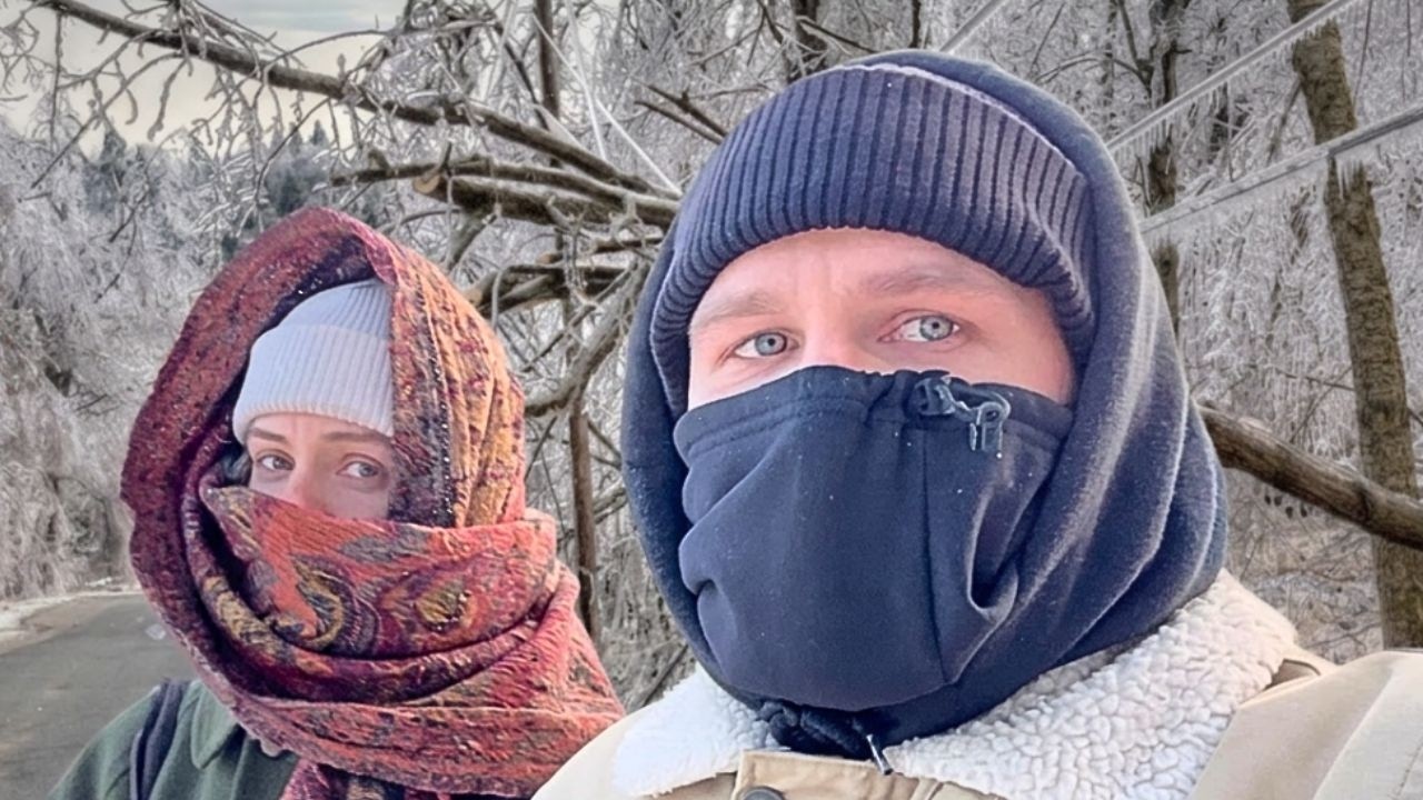 Переживаем нашу первую шведскую зиму (-14°C)