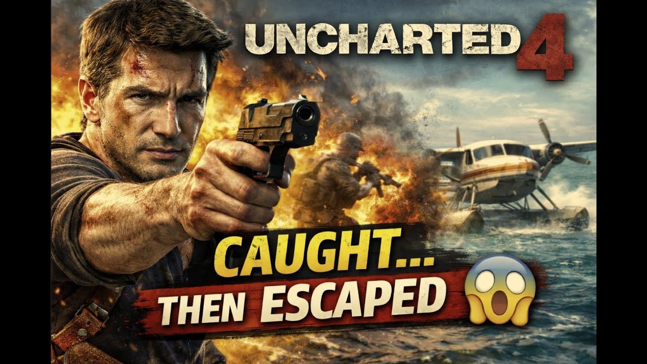 They Caught us Then This Happened 😱 | Uncharted 4 | Insane Fight Scene & Legendary Escape