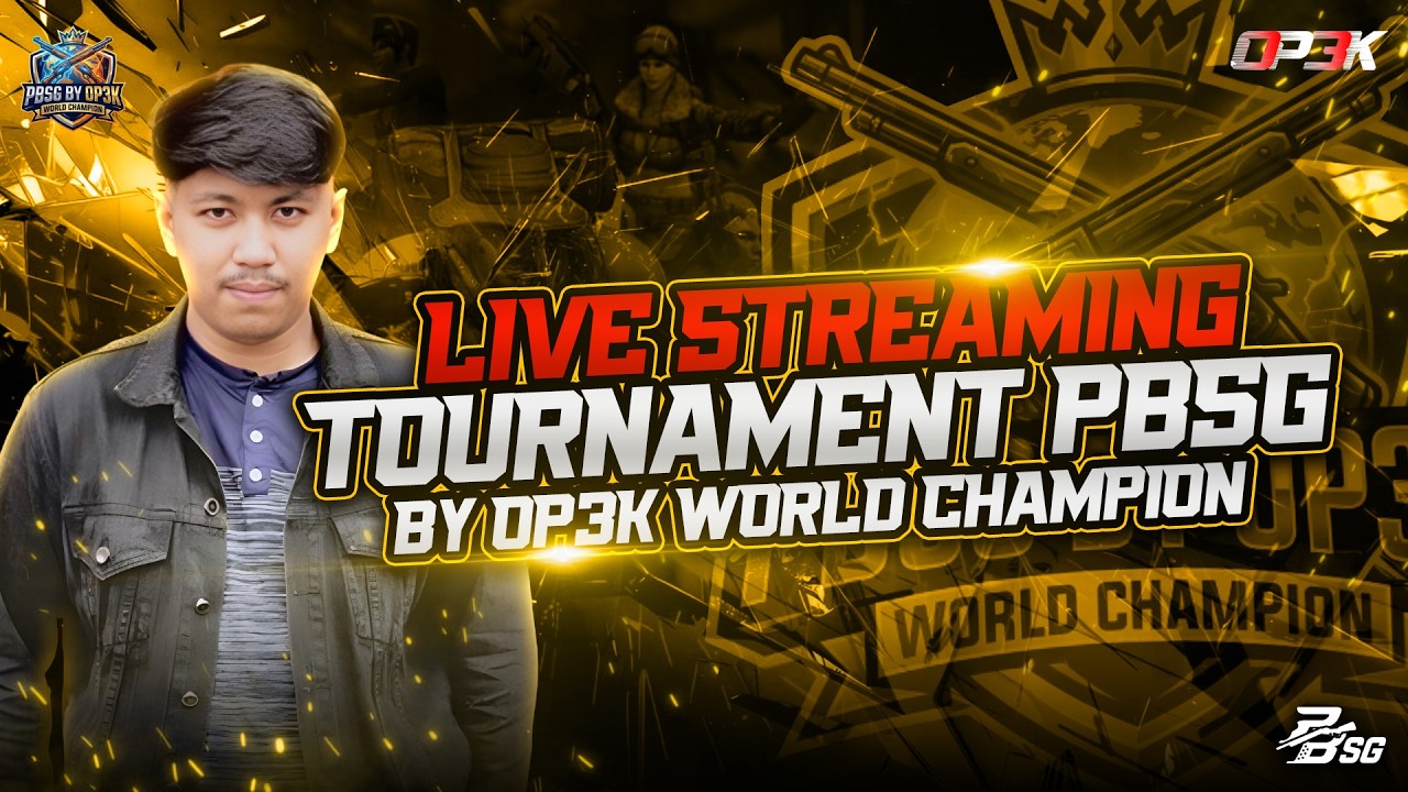 GRANDFINAL TOURNAMENT PBSG BY OP3K WORLD CHAMPION PRIZEPOOL 15 JUTA