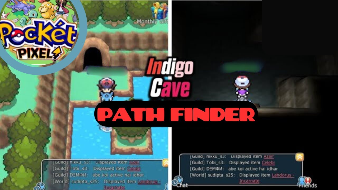 Indigo Cave Full Path Guide! 🗺️ | Pocket Pixel Path Finder Tutorial
