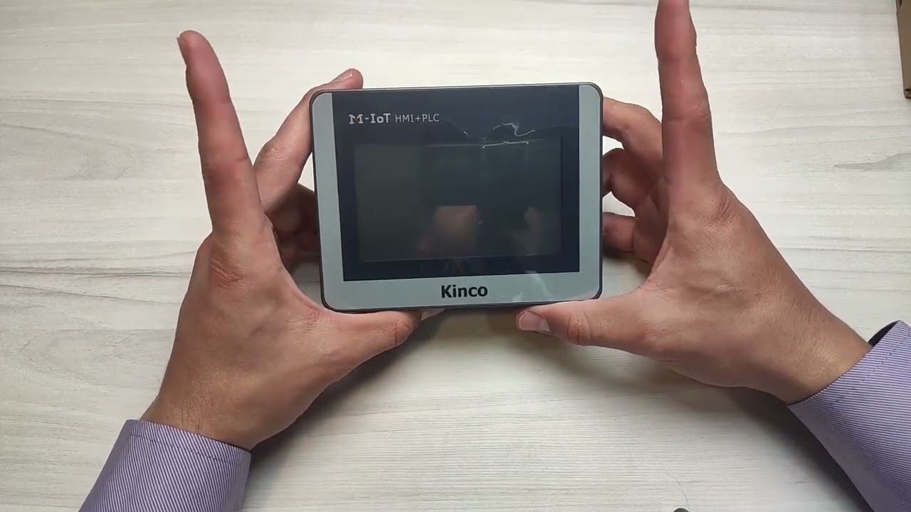 unboxing Pantalla Kinco con PLC integrado
