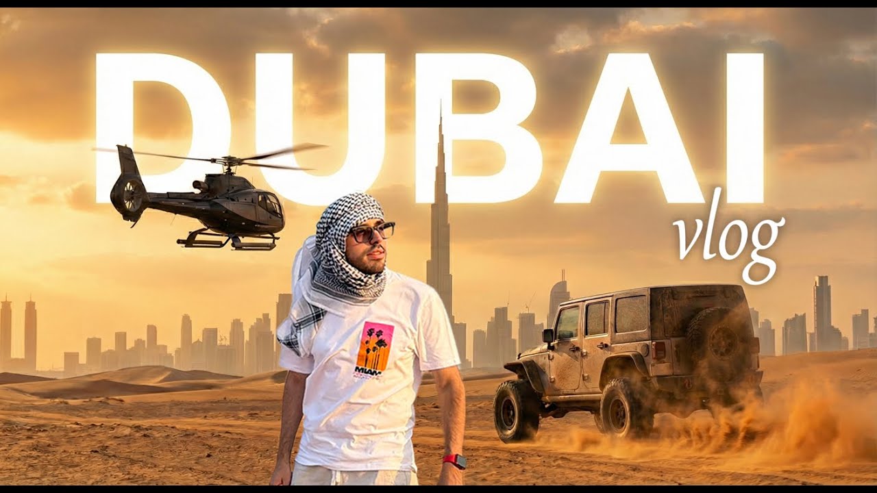 DUBAI VLOG | AKTİVİTELERLE DOLU DOLU 4 GÜN!