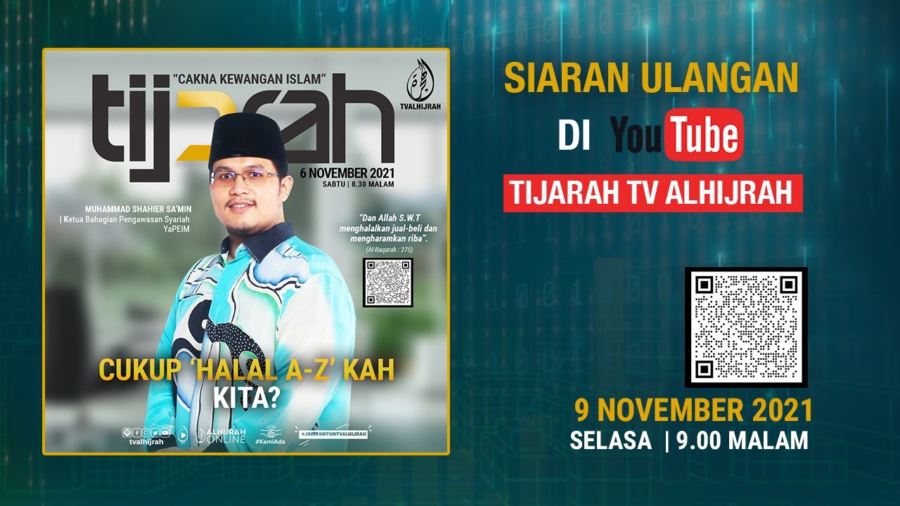 TIJARAH: CUKUP 'HALAL A-Z'KAH KITA?