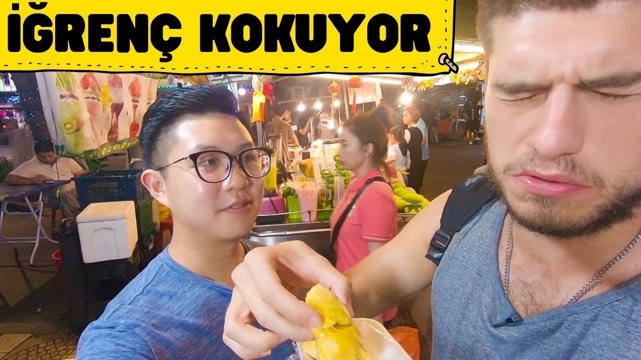İlginç Malezya Sokak Yemekleri- İğrenç Kokuyor!-21