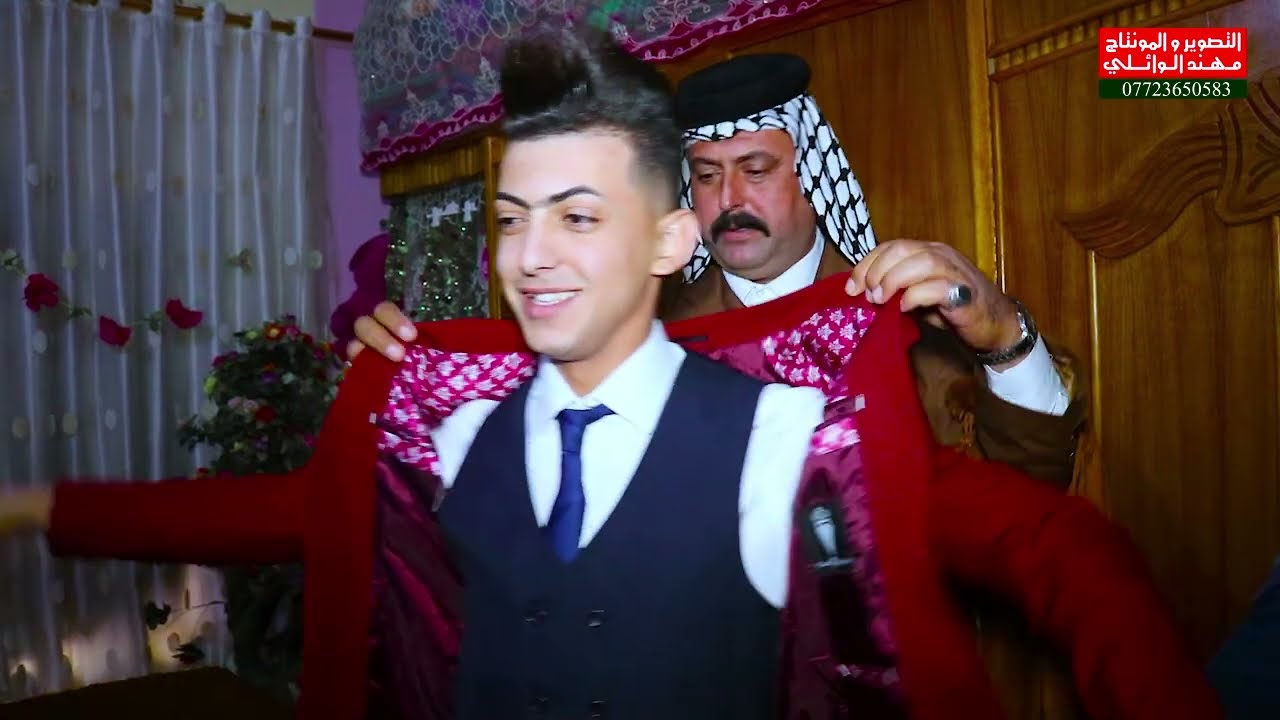 افراح الشيخ علي العيساوي وبحضور الوجهاء والشيوخ عقد قرأن حسين الف مبروك