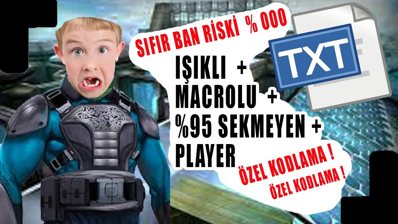 IŞIKLI + MACROLU + SEKMEYEN = PLAYER (LİNK AÇIKLAMADA )