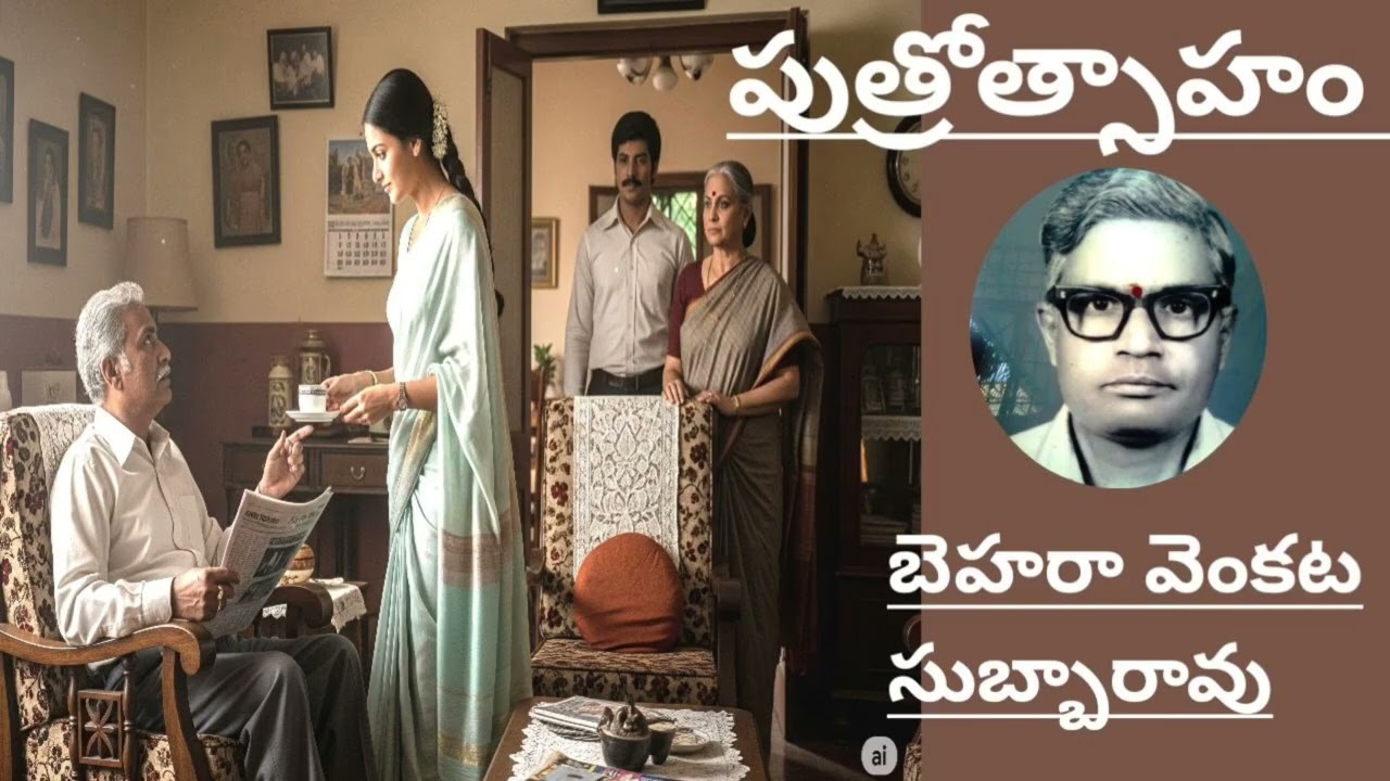​పుత్రోత్సాహం|నీతికి నిలబడిన కొడుకు|Behara Venkata Subbarao #LakshmiCheppeKathalu