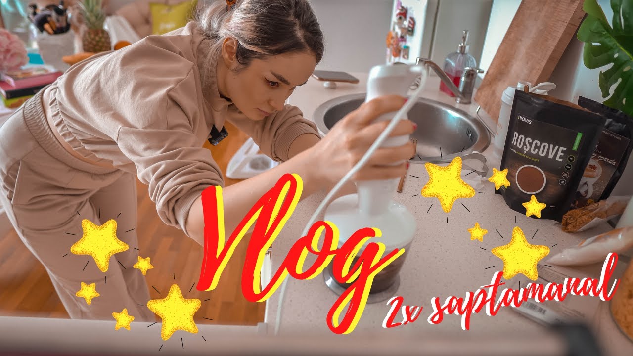 VLOG 2 x SAPTAMANAL | Chef Madi si biscuitii cu pudra de roscove | La pasapoarte si...cam atat |