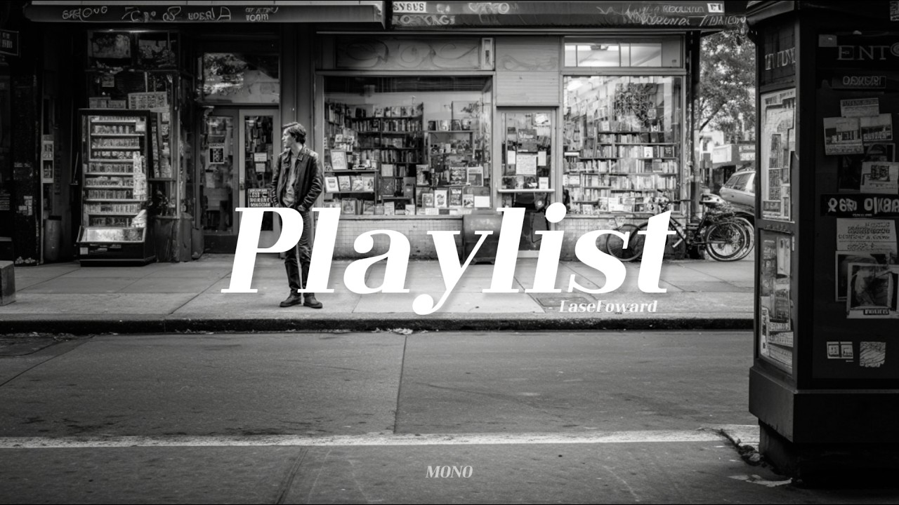 Playlist 🎧 오늘은 딱히 할것도 없고 🤍 이 플리만 틀어두게 된다 ☕ GROOVE ,CAFE, MONO