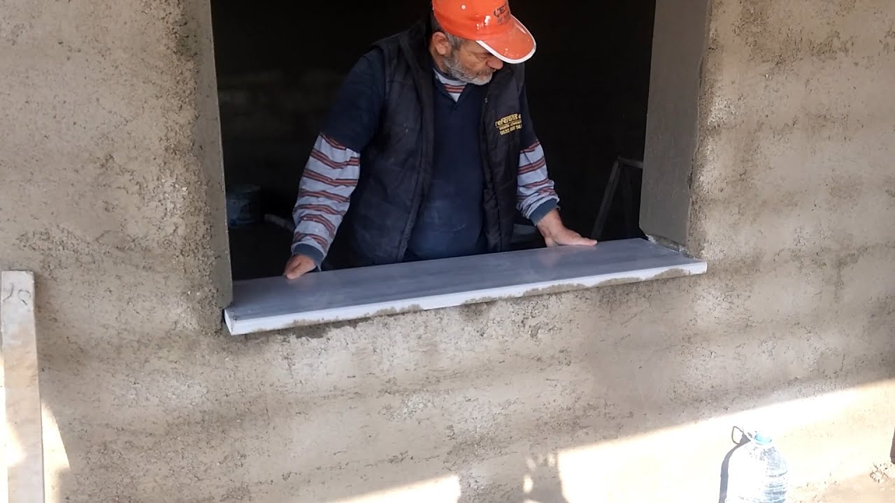 Pencere Mermeri Nasıl Takılır #1