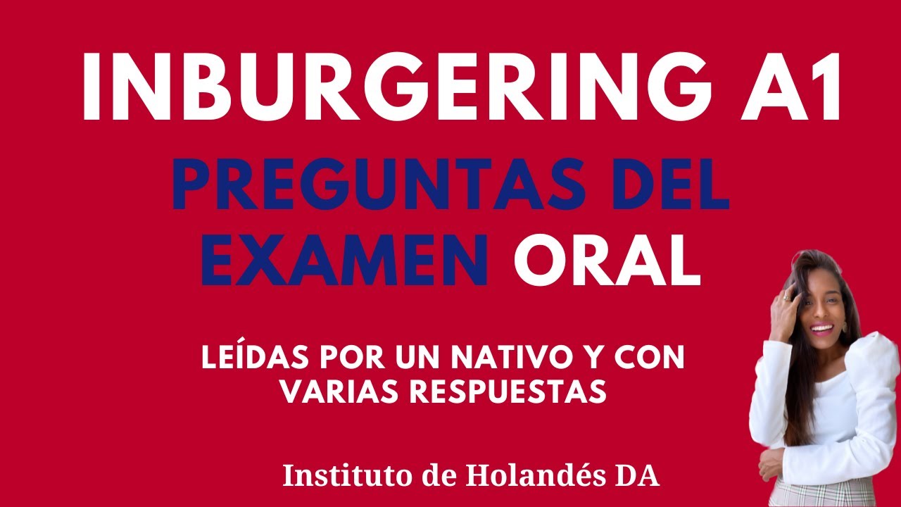 INBURGERING A1 | Preguntas del examen Oral A1 | Parte 1