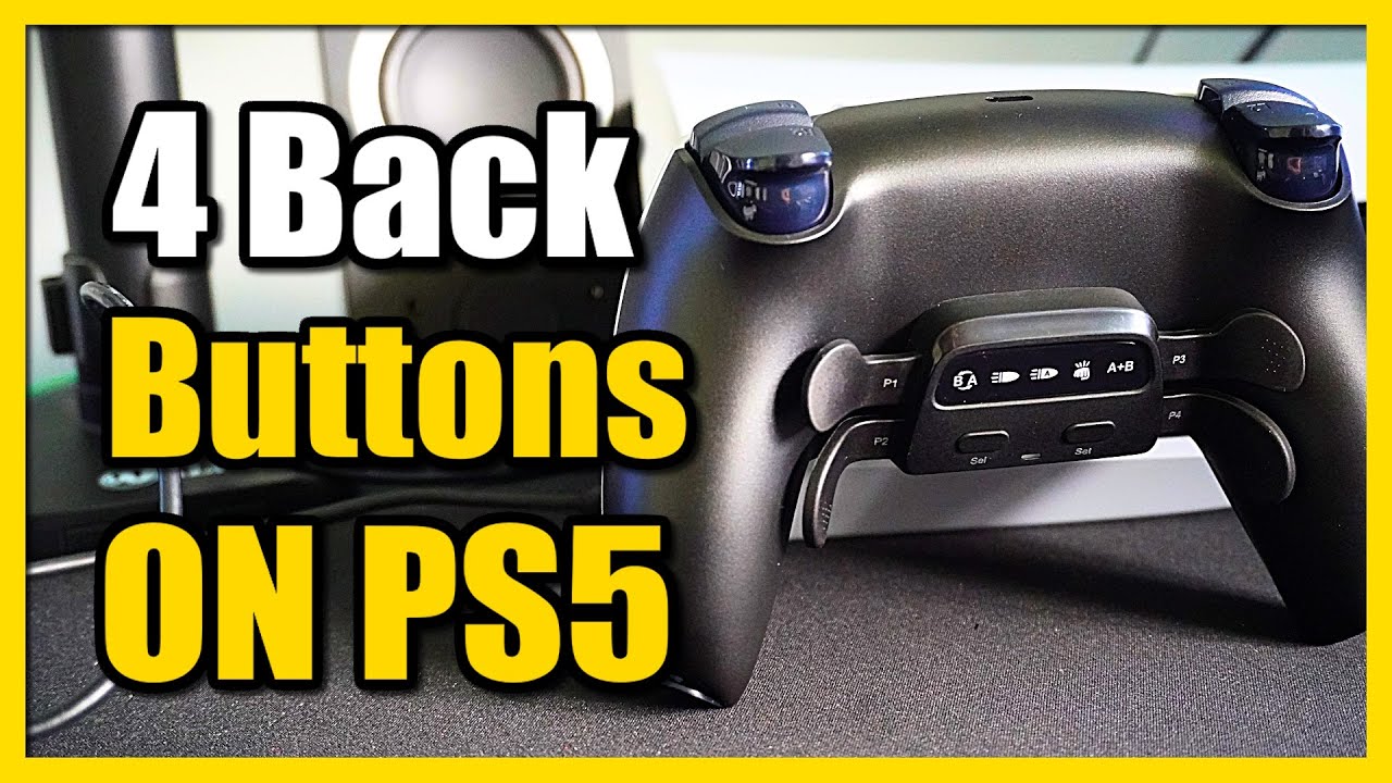 Как добавить 4 кнопки «Назад» на контроллер PS5 с помощью набора Charm Focus Remap Kit (BDM 10 ил...