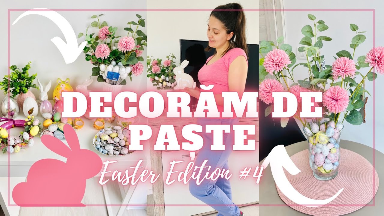 DECORAM DE PASTE 2021 🐰| FACEM CURATENIE + VA ARAT COLECTIA DE DECORATIUNI DE PASTE| Rebeca Lupu