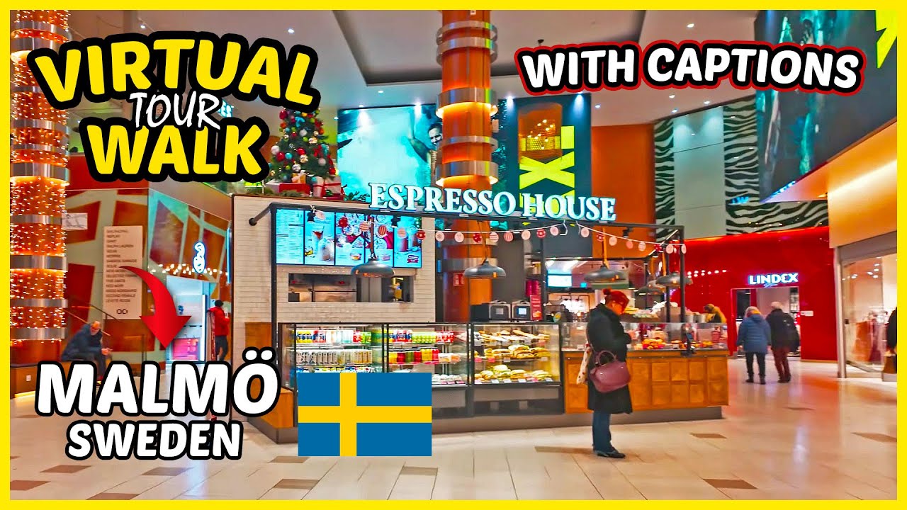 🛍️ Triangeln Shopping Mall, Malmö, Sweden 🇸🇪 | Walking Tour Through the Shopping Center