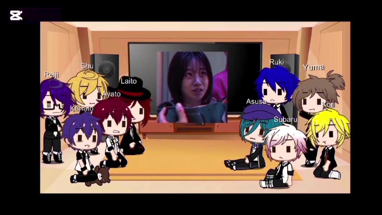 Diabolik lovers react to yui as player 222 ( jun-hee) 2/3