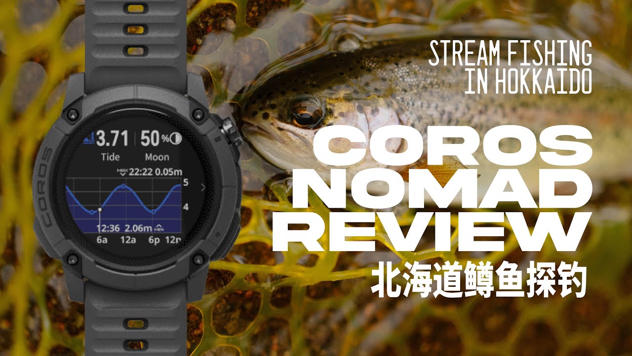 A GPS WATCH MADE FOR FLY FISHING?! Fishing w/ COROS NOMAD in Hokkaido, Japan