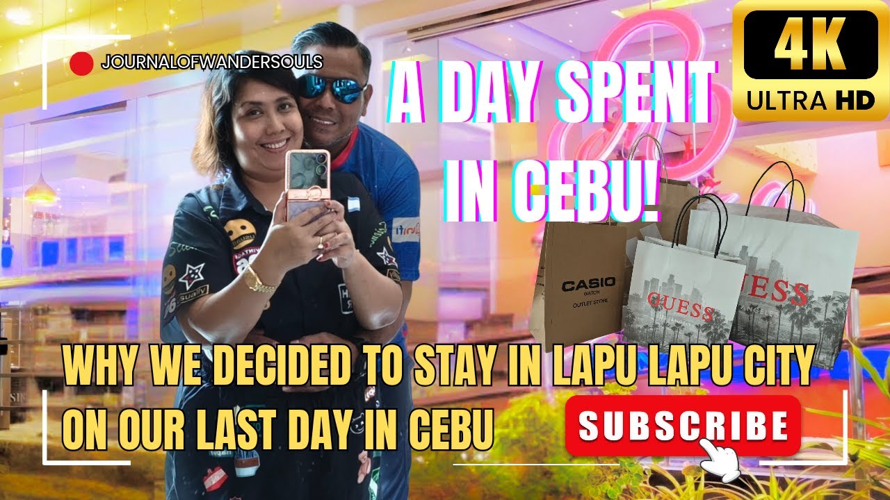 Cebu Philippines Vlog 🇵🇭 | Moalboal to Cebu City Before Our 🇰🇷 Flight ✈️ | Part 2
