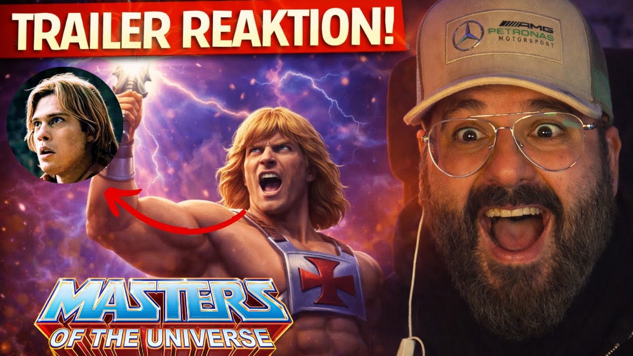 MASTERS OF THE UNIVERSE Trailer Reaktion Deutsch (2026) He-Man