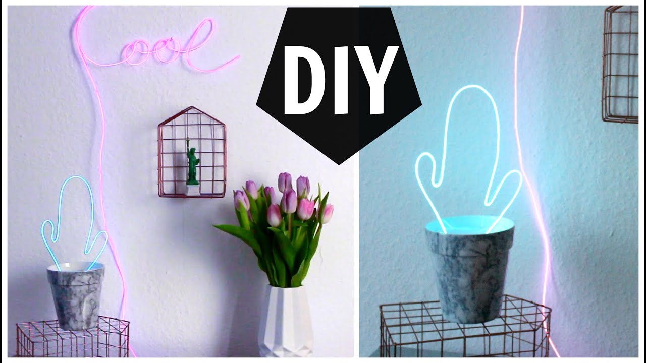 Coole Neonlichter - Home Deko DIY | funnypilgrim