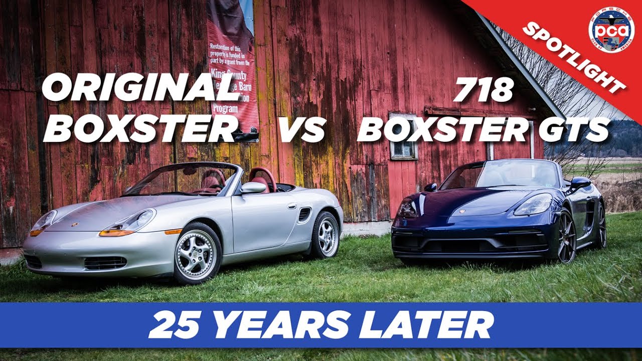 2021 718 Boxster GTS 4.0 vs. original Boxster: Porsche’s mid-engine roadster 25 years later