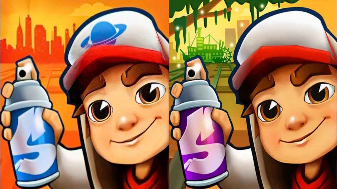 Subway surfers : Houston 2021 🆚️ New Orleans 2024 Map Comparison