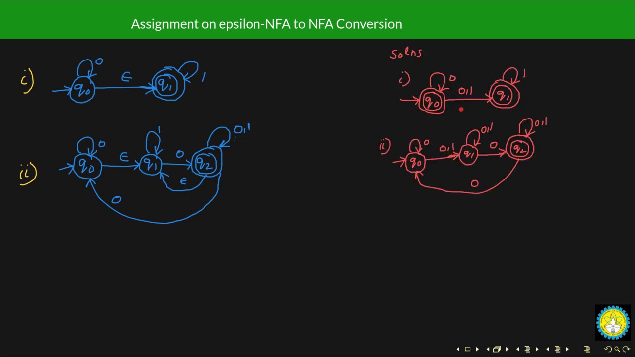 More Problems on epsilon-NFA to NFA Conversion