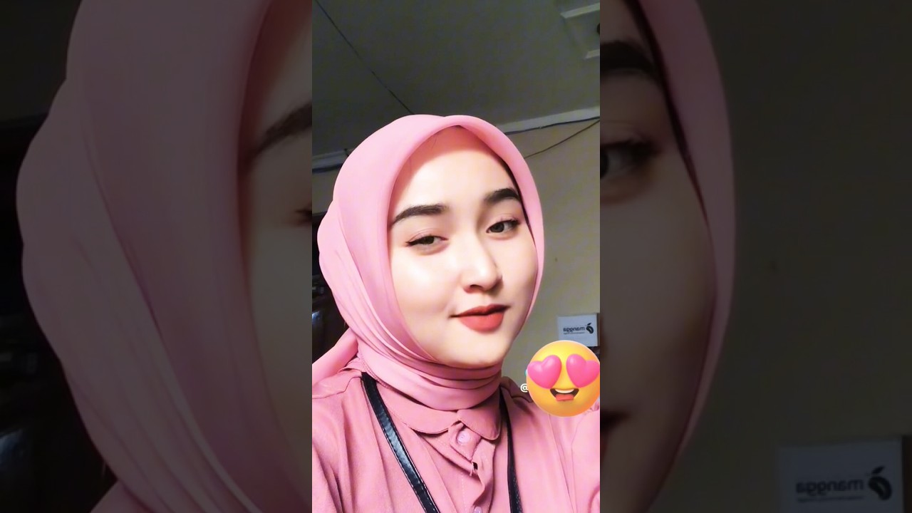 ukhti hijab pink manis ❤️#shorts #imut #cantik #manis #gemes #hijab
