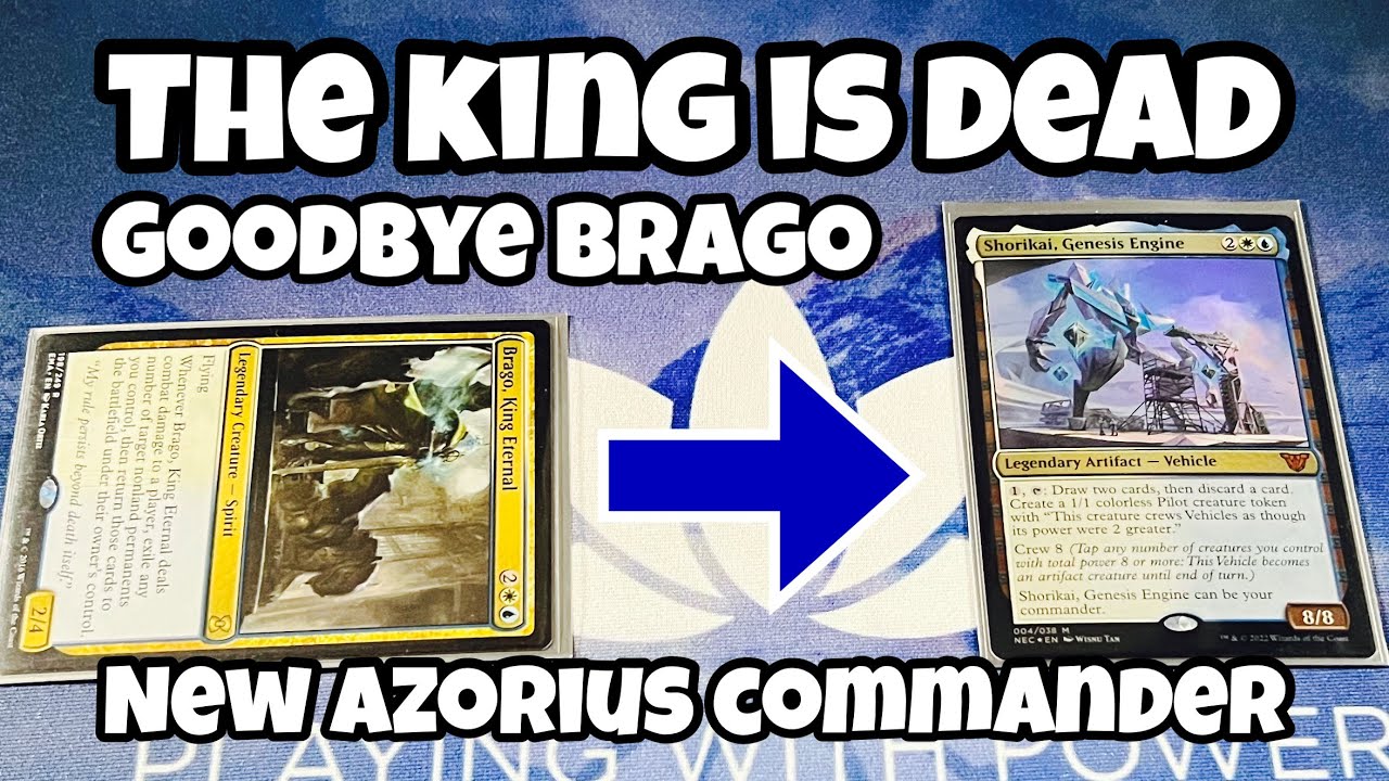 The KING Is DEAD - Replacing My AZORIUS Commander // Magic the Gathering // EDH // Commander