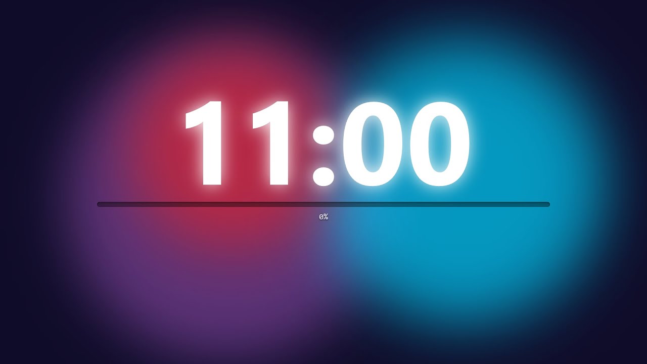 11 Minute Timer - Ambient Lava Lamp