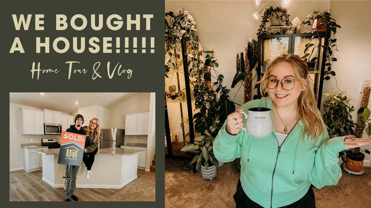WE BOUGHT A HOUSE!!! | Home Walk-Through Tour, Catch-Up on Life & Where I've Been, Plant Set-Ups