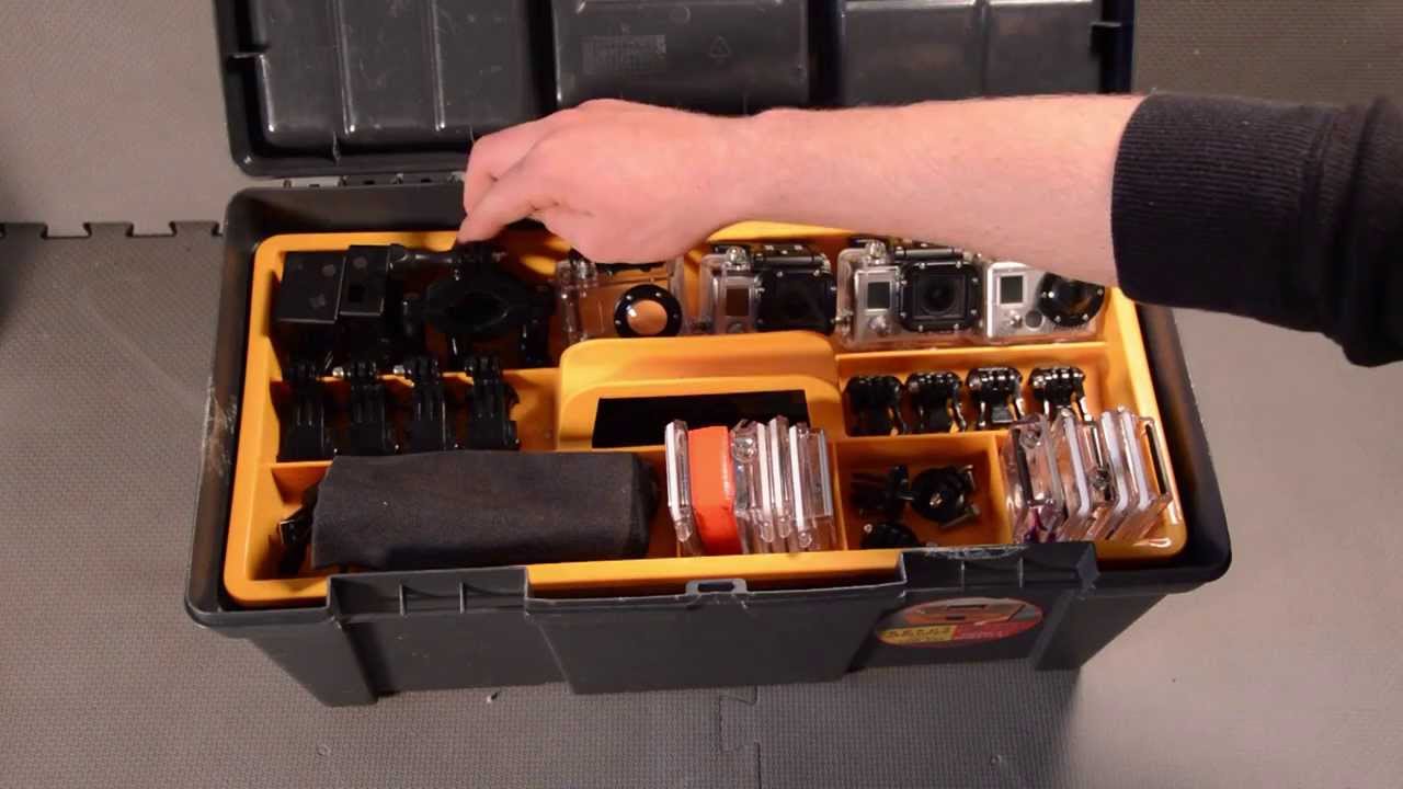 GoPro in Tool Box storage: GoPro Tips and Tricks