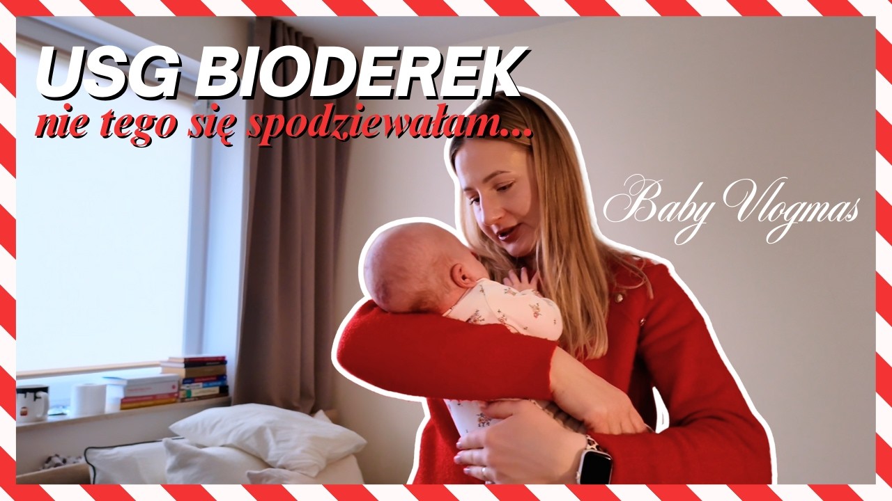 USG BIODEREK NOWORODKA - jak wygląda to badanie? | BABY VLOGMAS