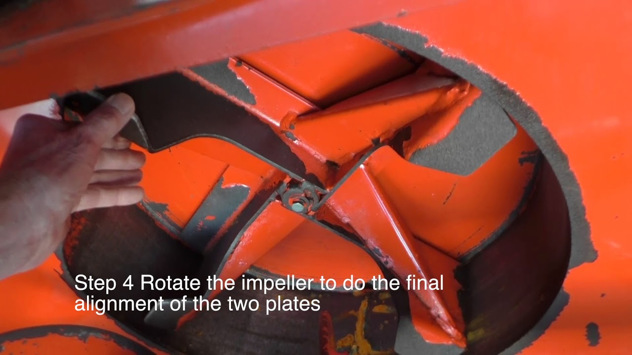 Quick shear pin fix Kubota BX snowblower - 5 Steps