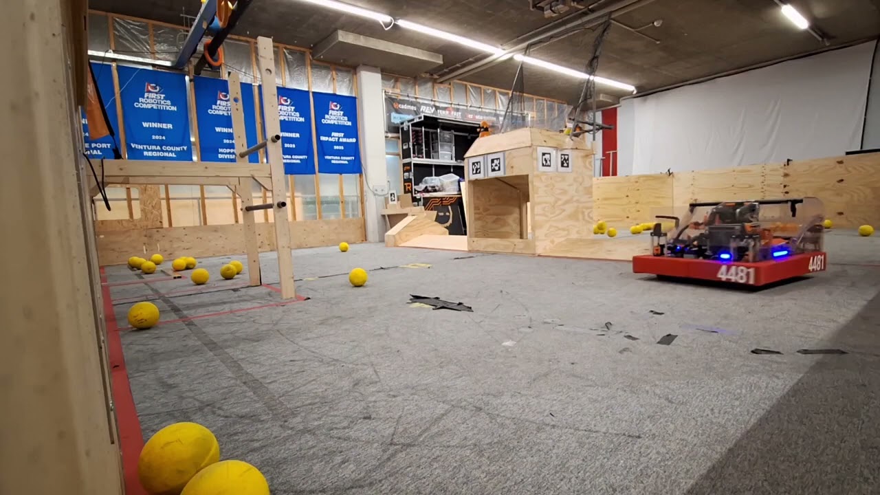 FRC4481 - 2026 Robot Assembly - Drivers Practice 27.02.2026 - Video #1