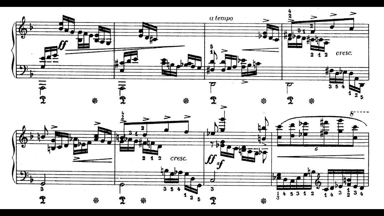 Ignacy Jan Paderewski - Intro and Toccata Op. 6 (Radziwonowicz)