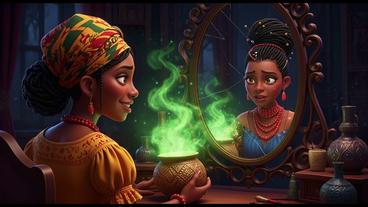 SHE STOLE HER SISTER’S FACE, BUT SHE FORGOT ONE RULE... #storytime #africanfolktale