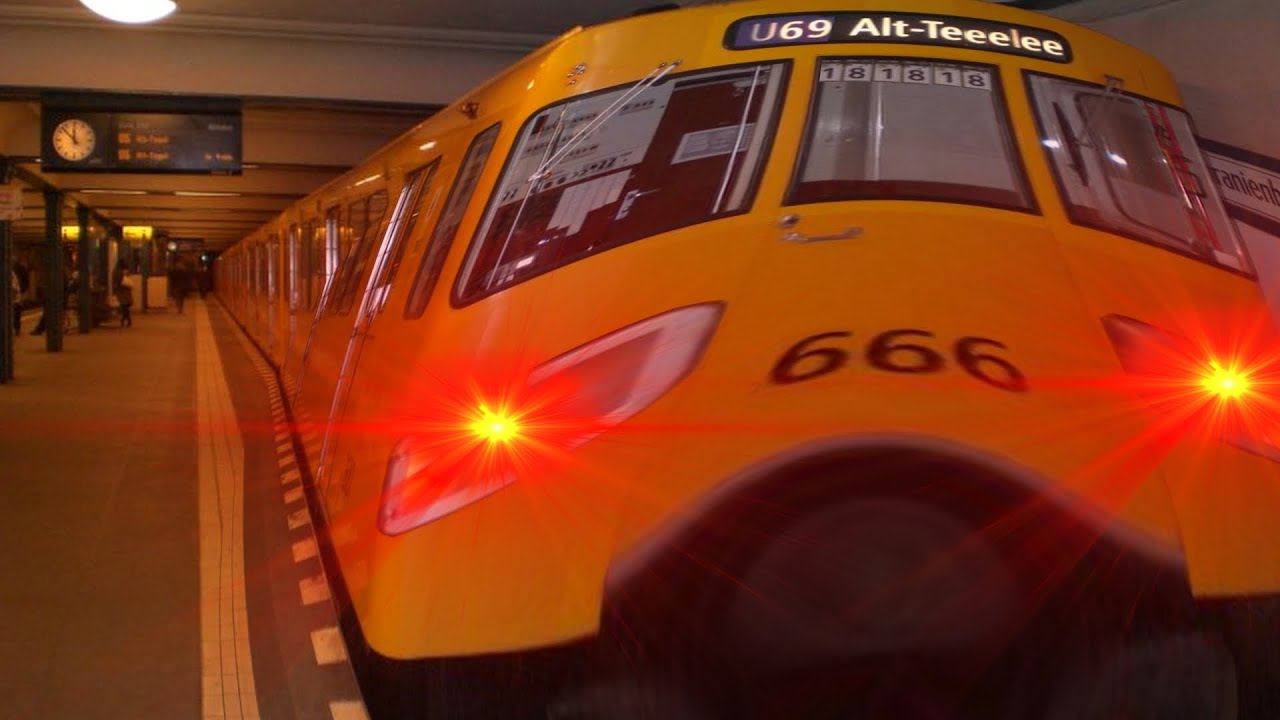Youtube Kacke: #17 Bahnansagen U6 Berlin von Eier nach Alt-Teeleeee (1000 Abos Spezial)