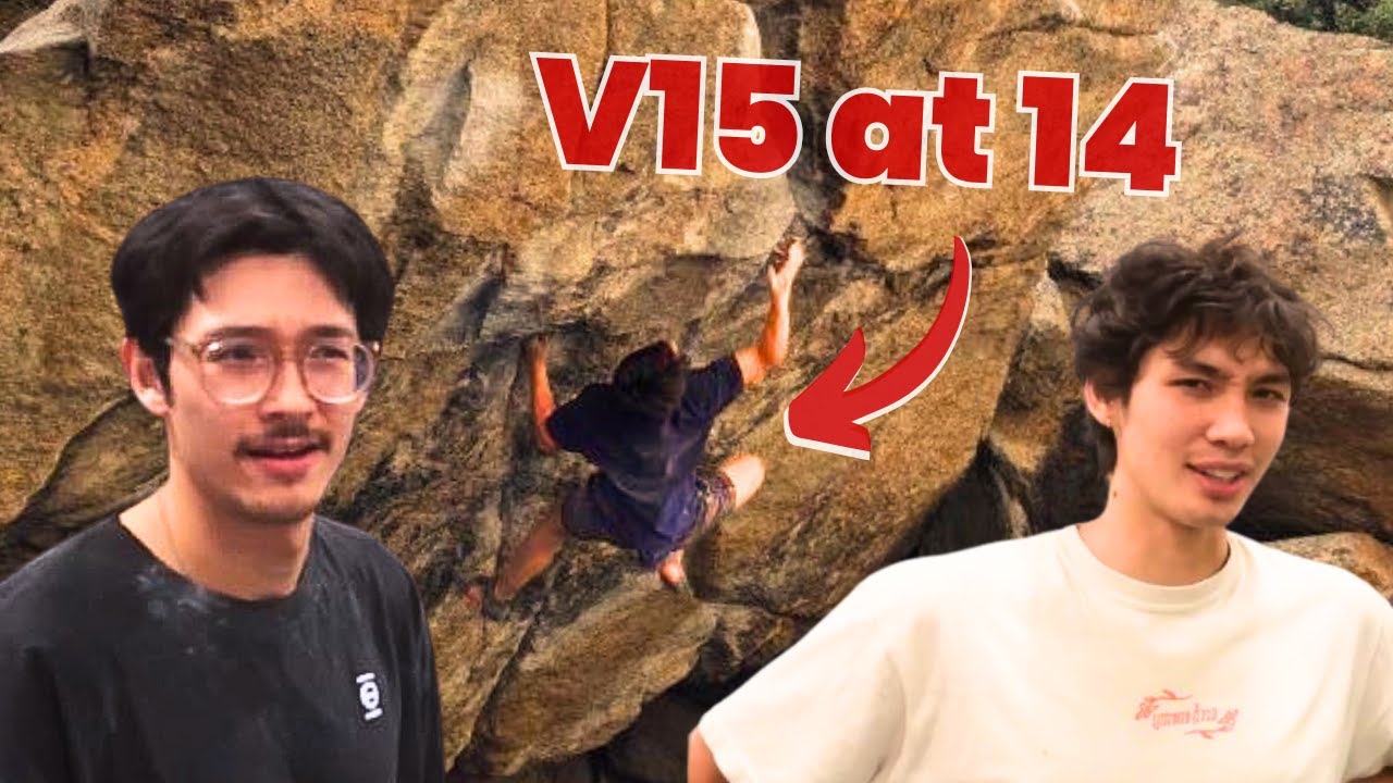 15-Year-Old Surprises Pro Climbers with Insane Climbing Skills