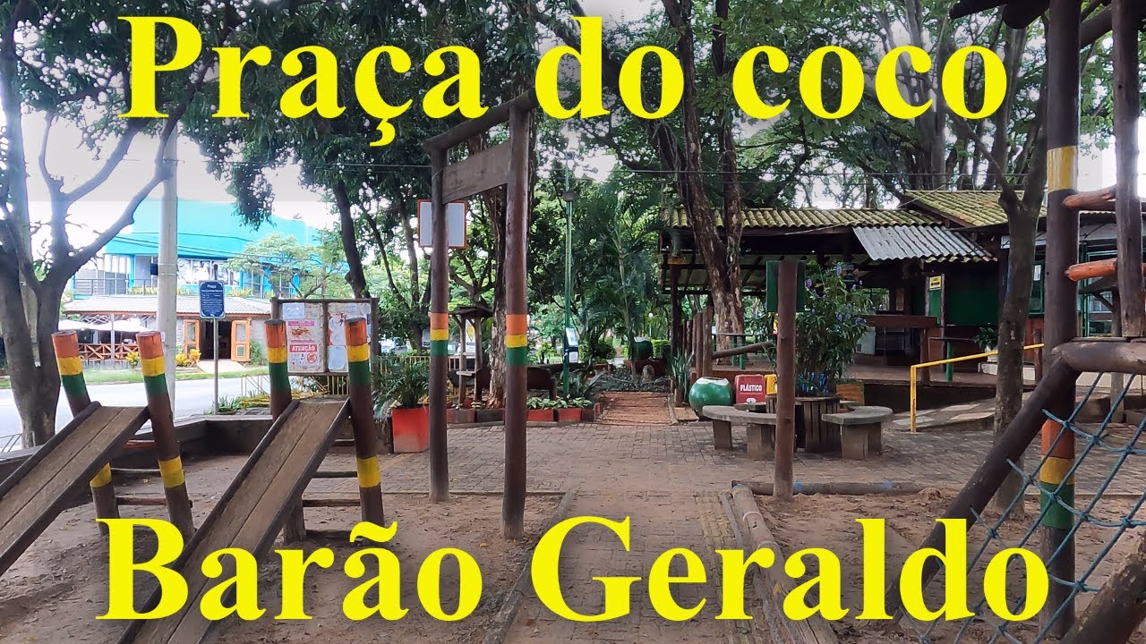 Praça do coco Barão Geraldo (Campinas/SP)  4k | Coconut Park (District of Barão Geraldo)